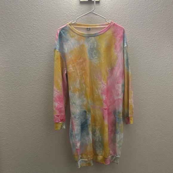 SHEIN Dresses & Skirts - Multicolor Tie-Dye Dress